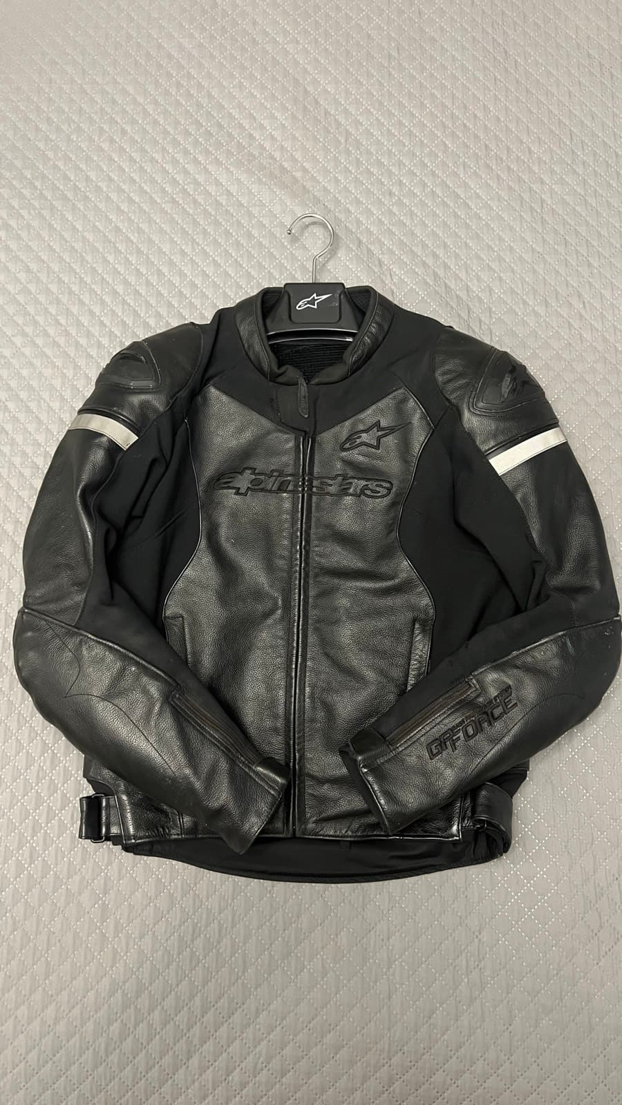 Jaqueta de couro Alpinestars GP Force